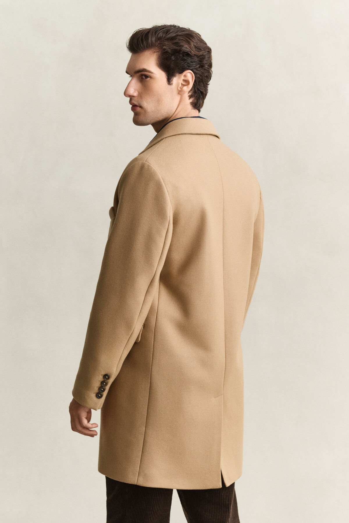 Wool Coat — LIGHT TAUPE