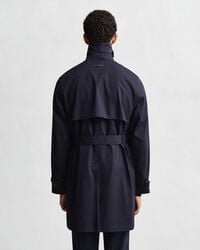 Cotton Blend Trench Coat