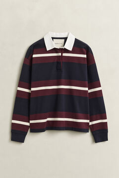 Striped Heavy Rugger — EVENING BLUE 1