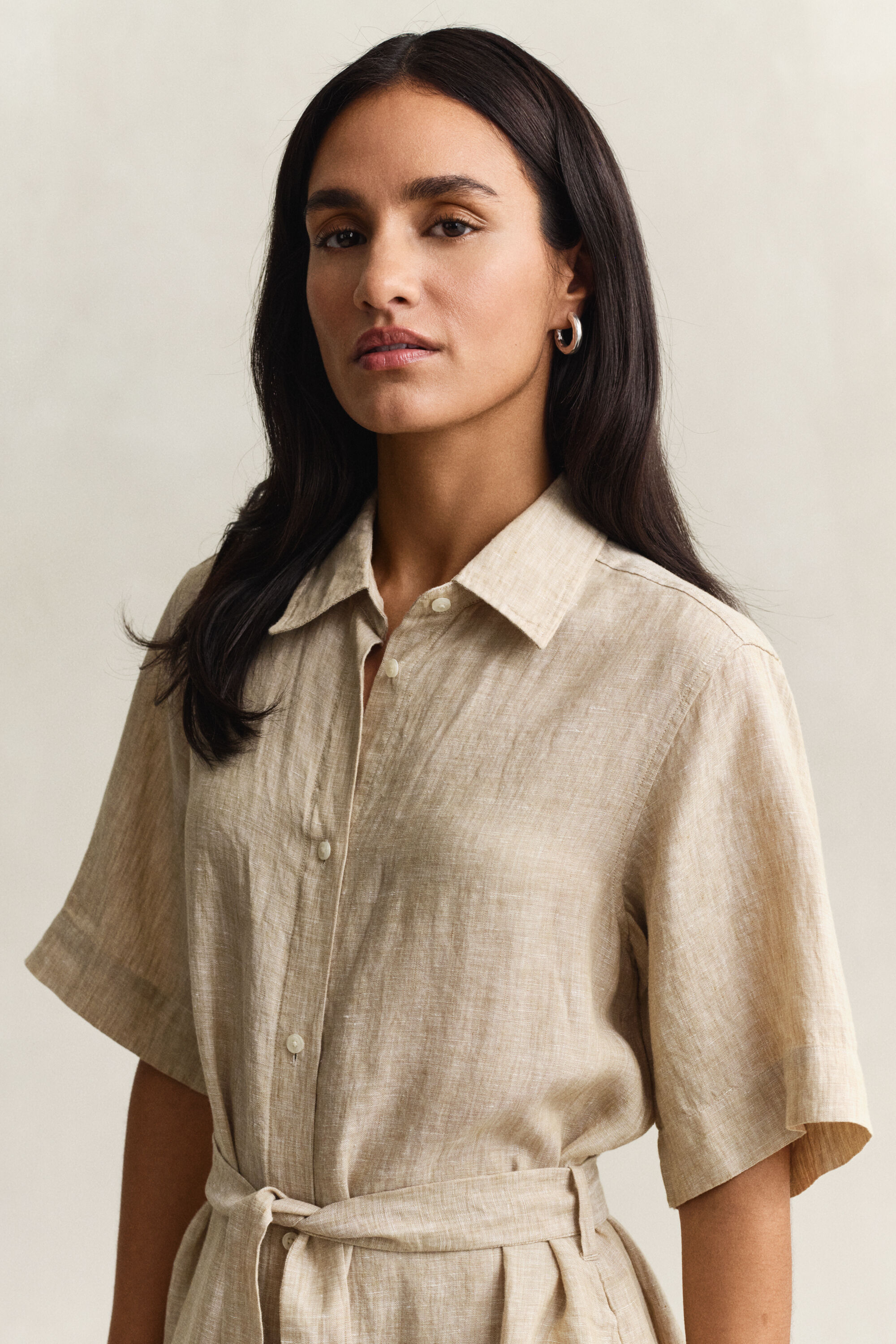 Linen Shirt Dress