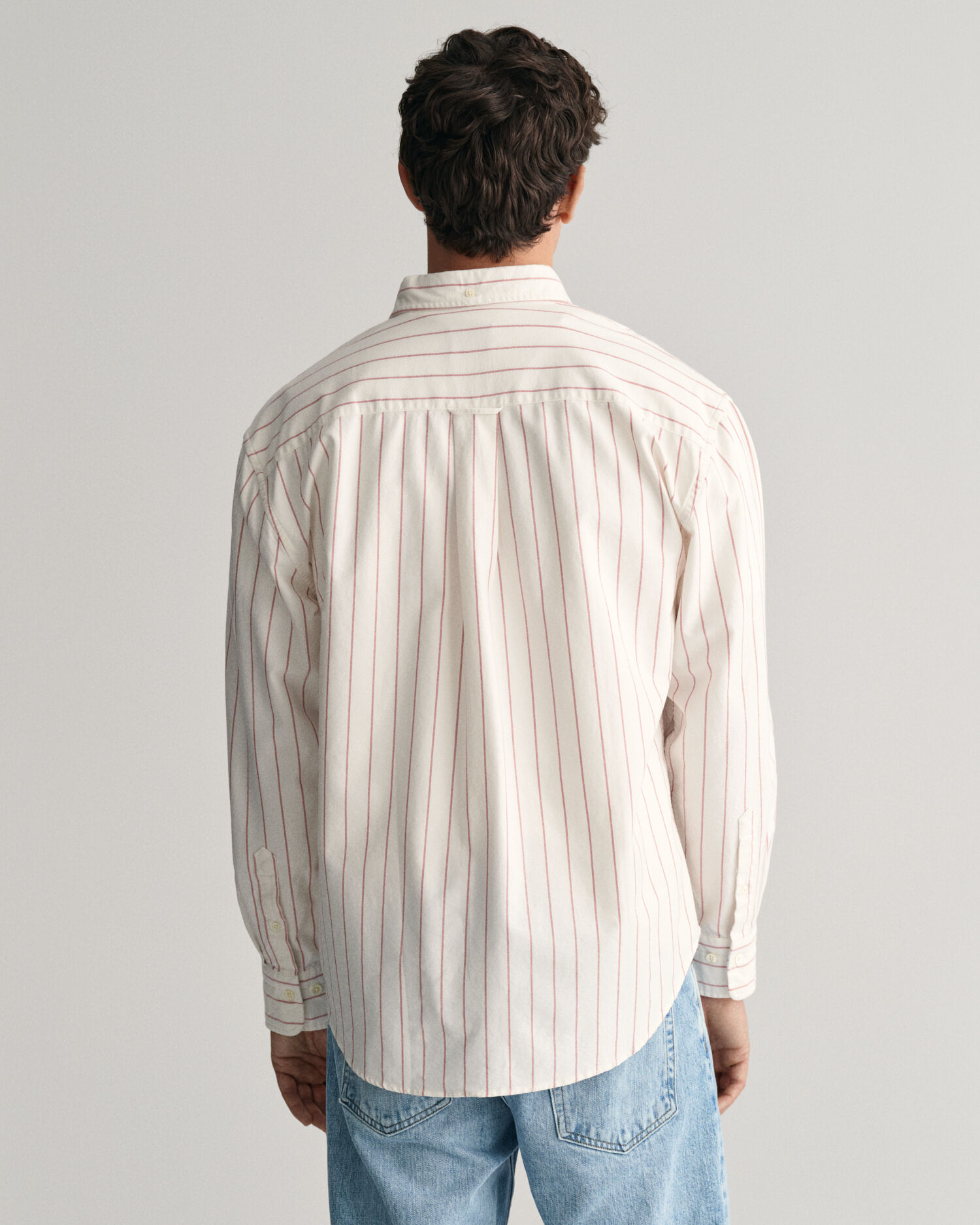 Relaxed Fit Striped Heritage Oxford Shirt - GANT