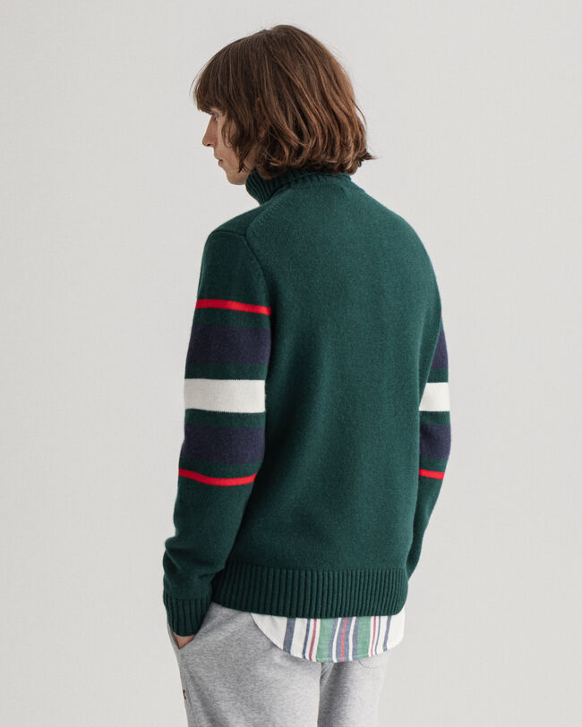 Banner Shield Turtleneck