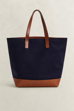Gant x Yale Melton Tote Bag — MARINE 1