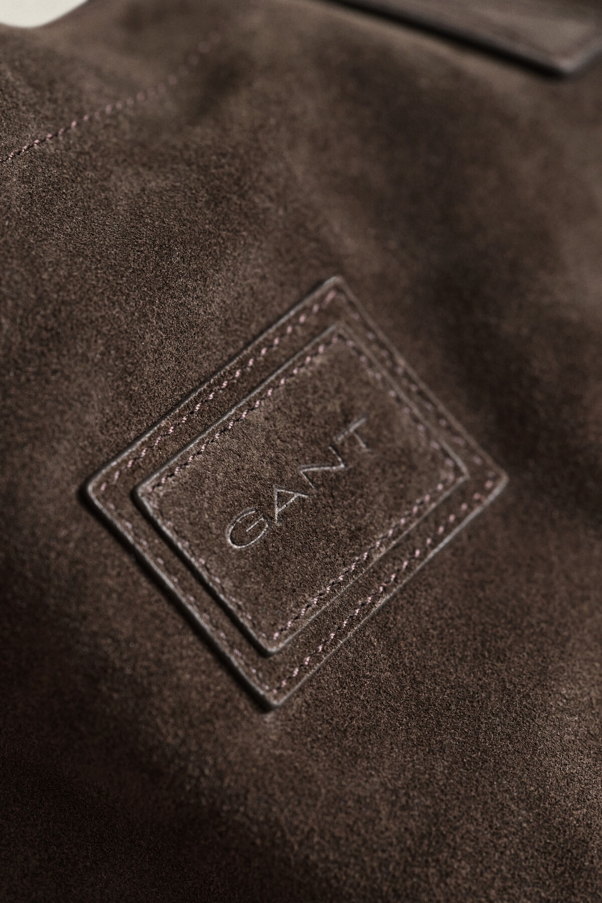 Suede Tote Bag — RICH BROWN