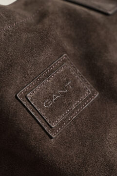 Suede Tote Bag — RICH BROWN 2