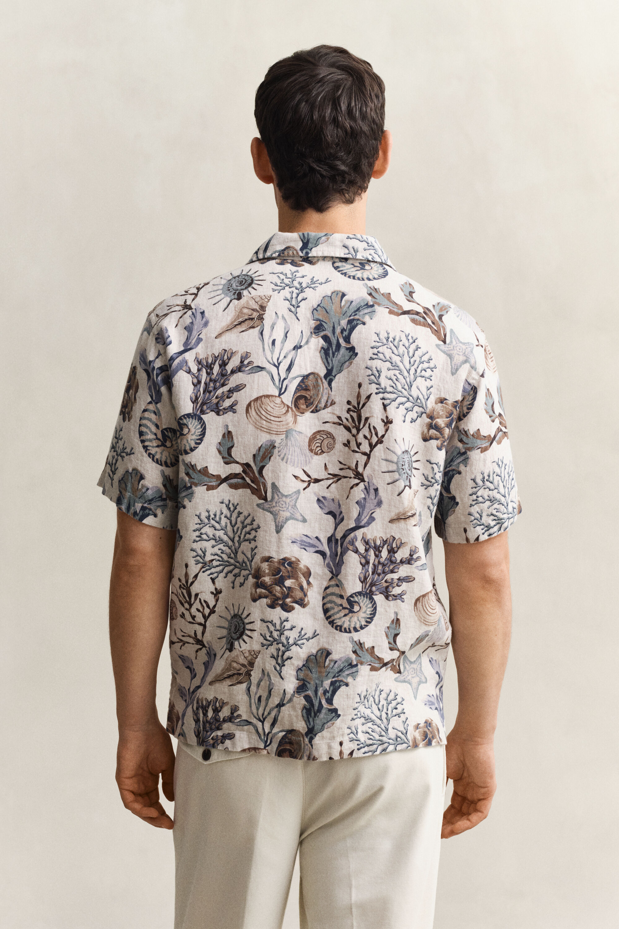 Printed Linen Shirt