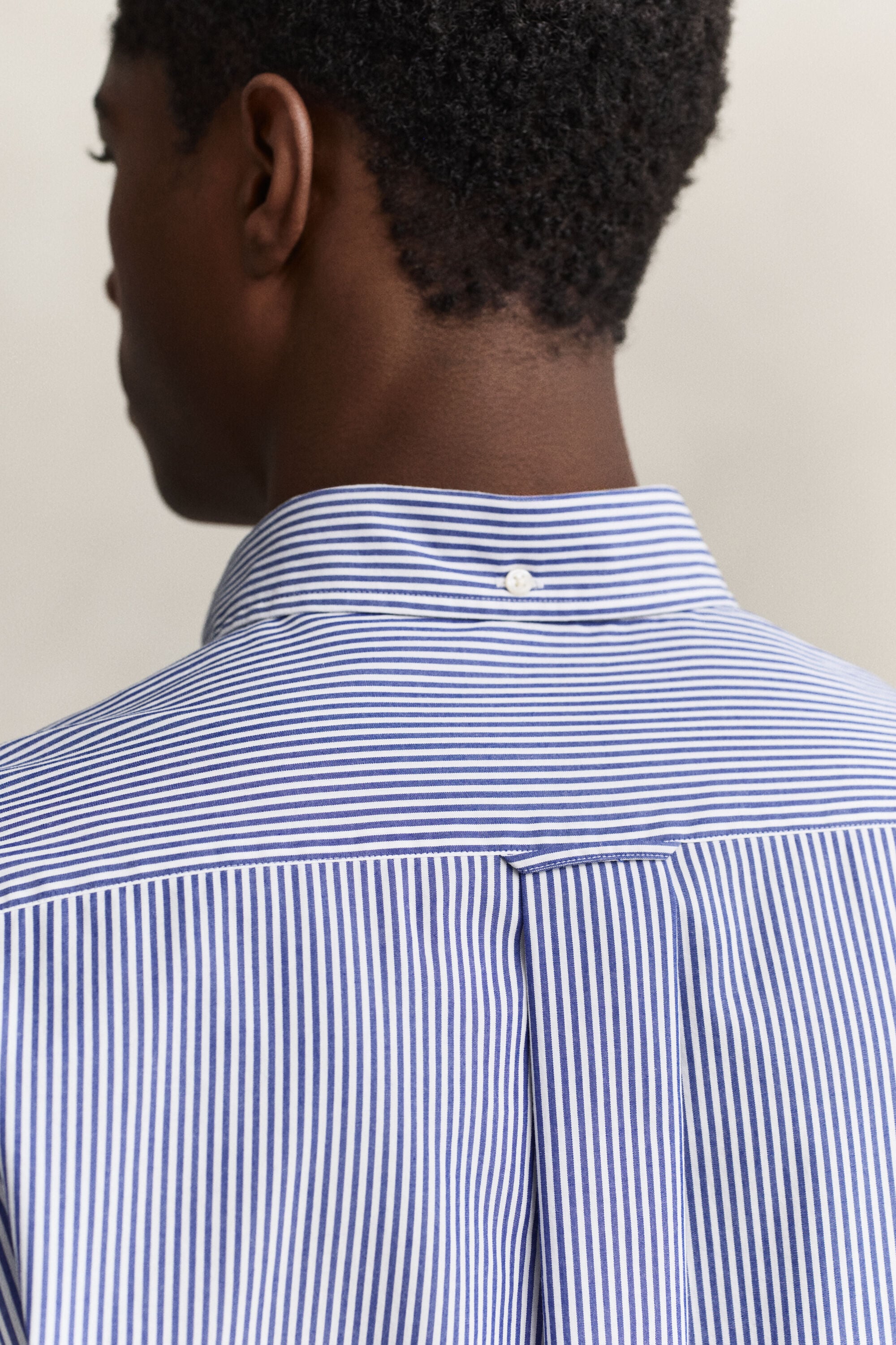 Banker Stripe Classic Poplin Shirt