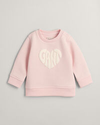 Baby Heart Graphic Crew Neck Sweatshirt
