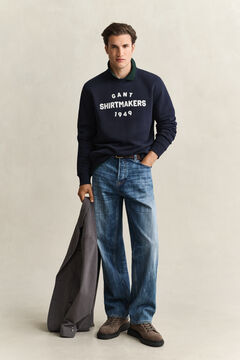 Graphic Sweatshirt — EVENING BLUE 5