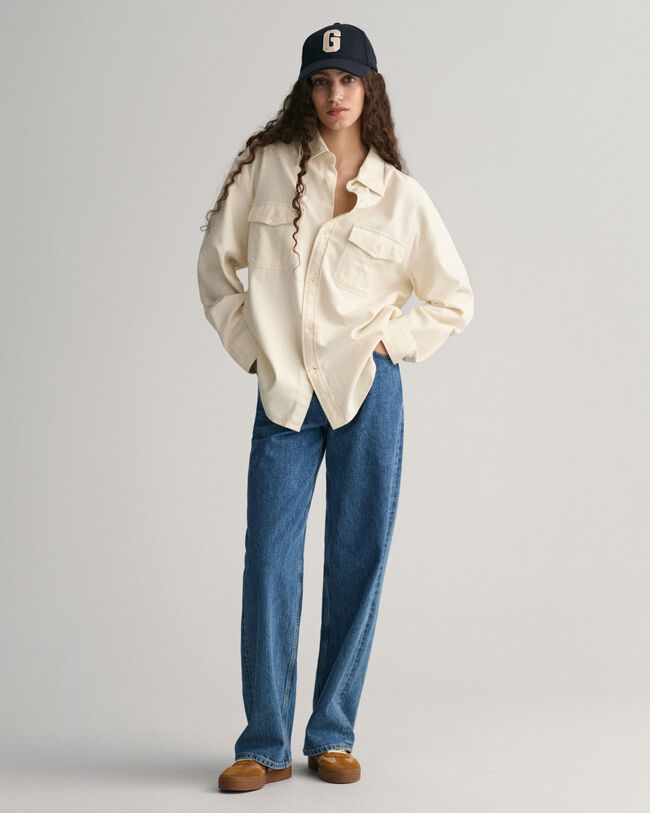 Relaxed Fit Utility Shirt