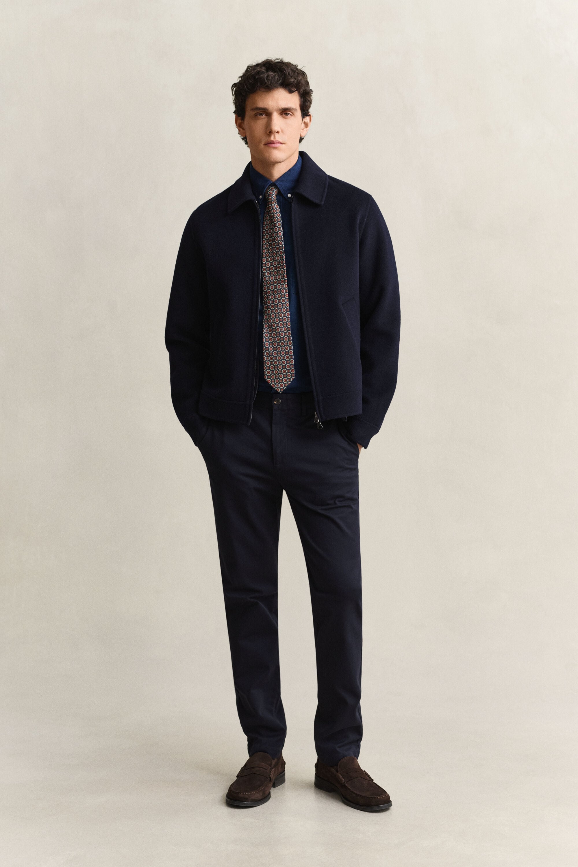 Slim Fit Smart Chinos