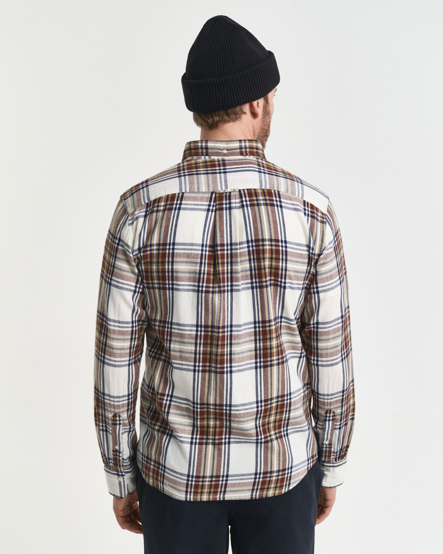 Regular Fit Windblown Flannel Check Shirt