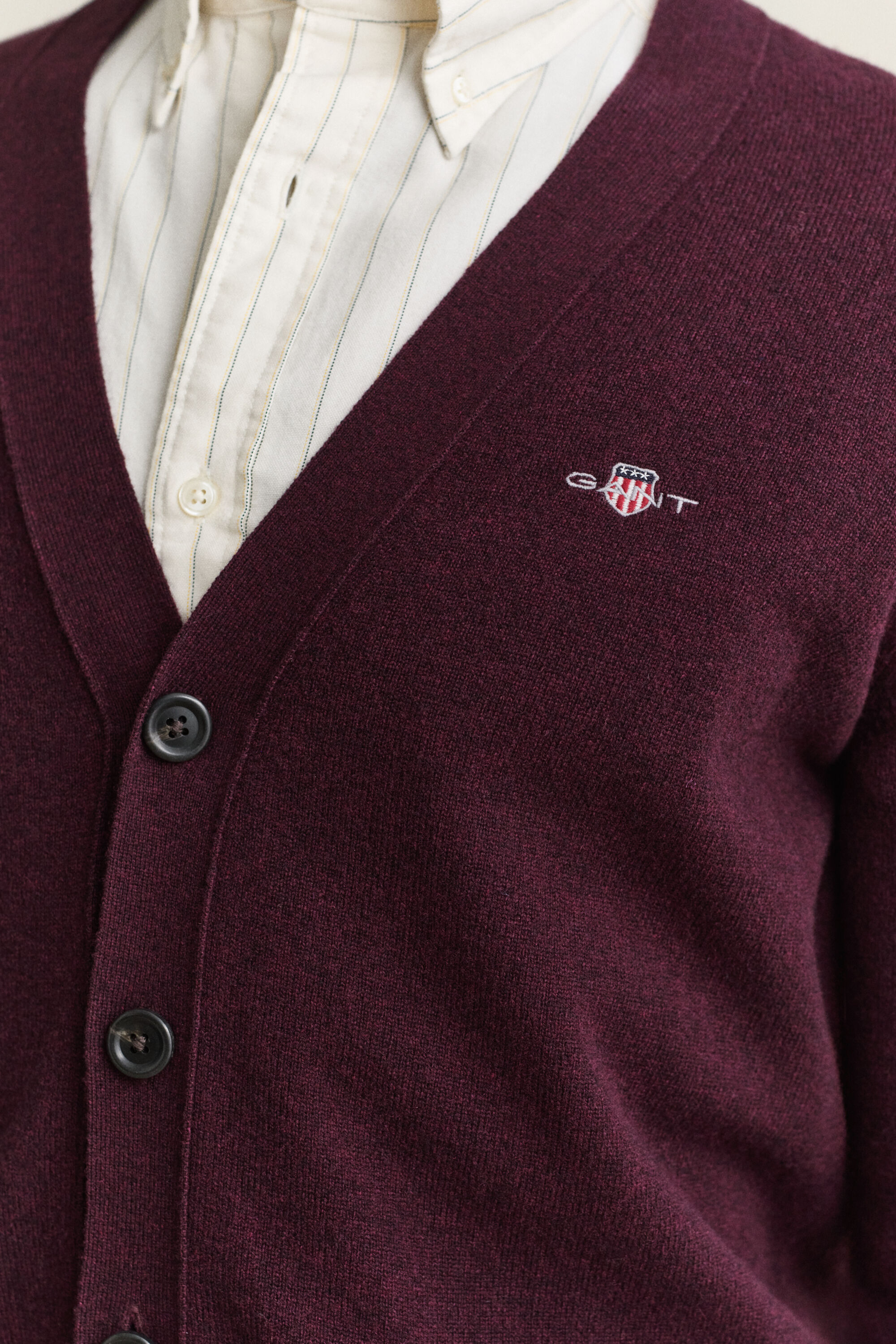 Lambswool V-Neck Cardigan