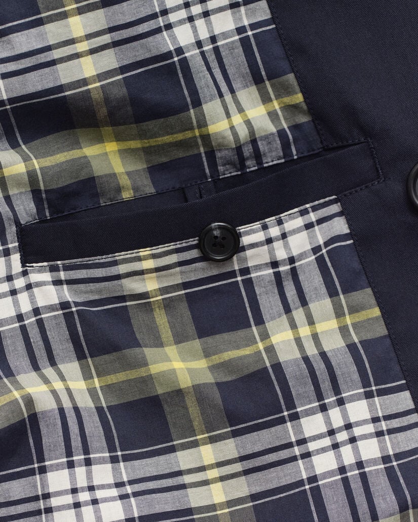 Cotton Blend Trench Coat