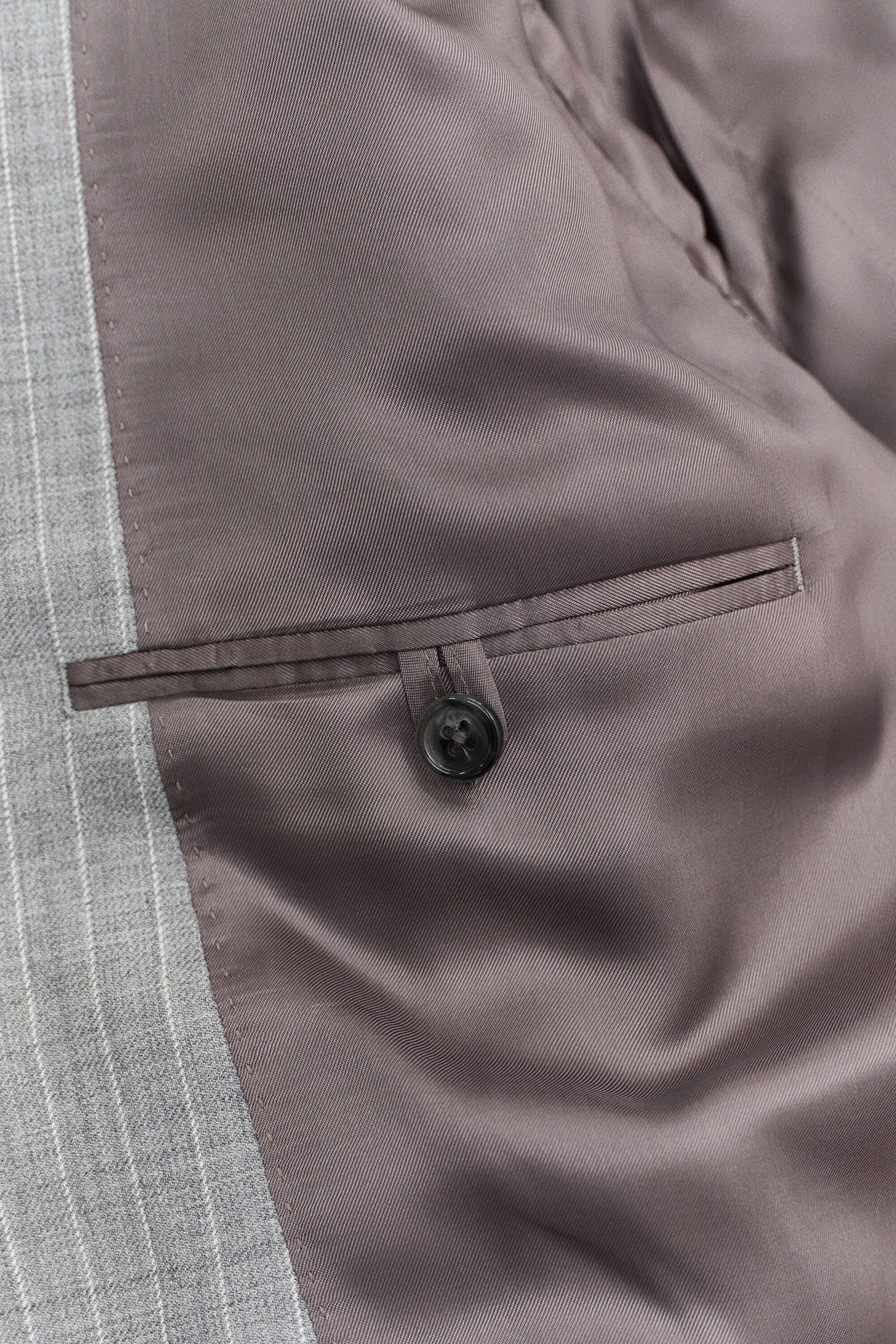 Pinstriped Suit Jacket