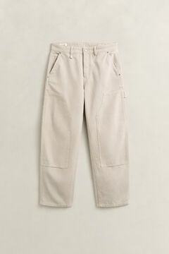 Relaxed Carpenter Pants — CLAY BEIGE 1