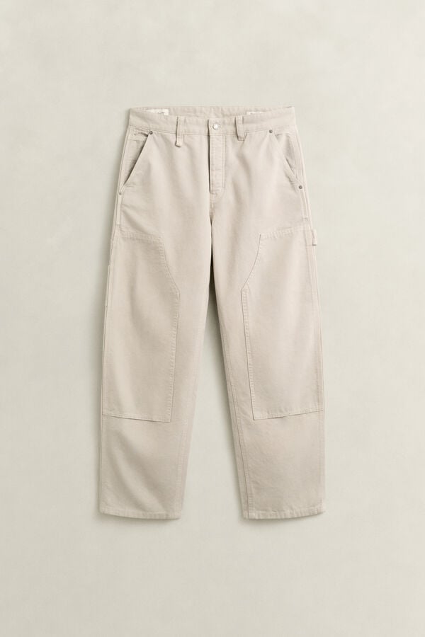 Relaxed Carpenter Pants — CLAY BEIGE