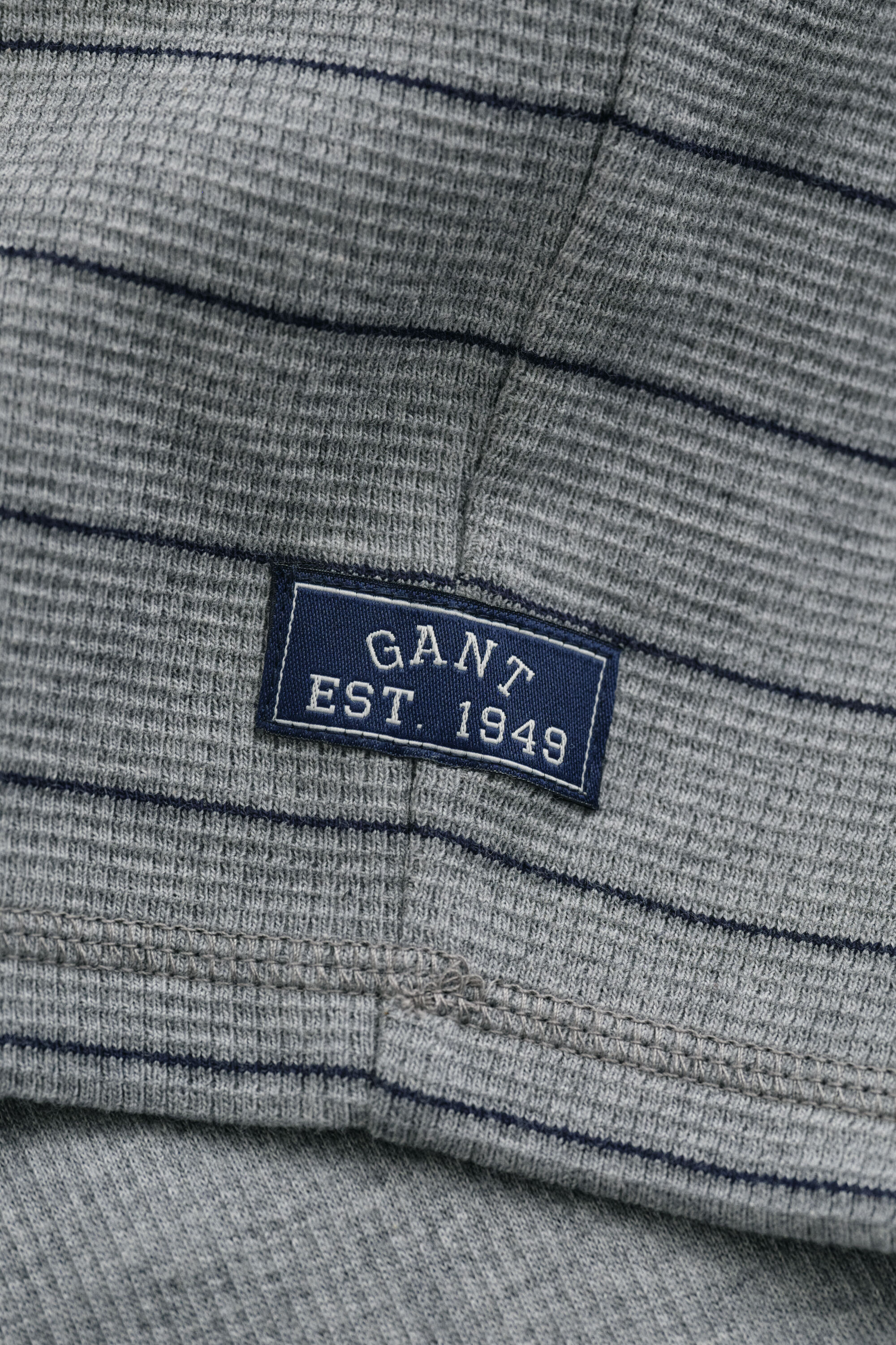 Textured Striped Sweatshirt
