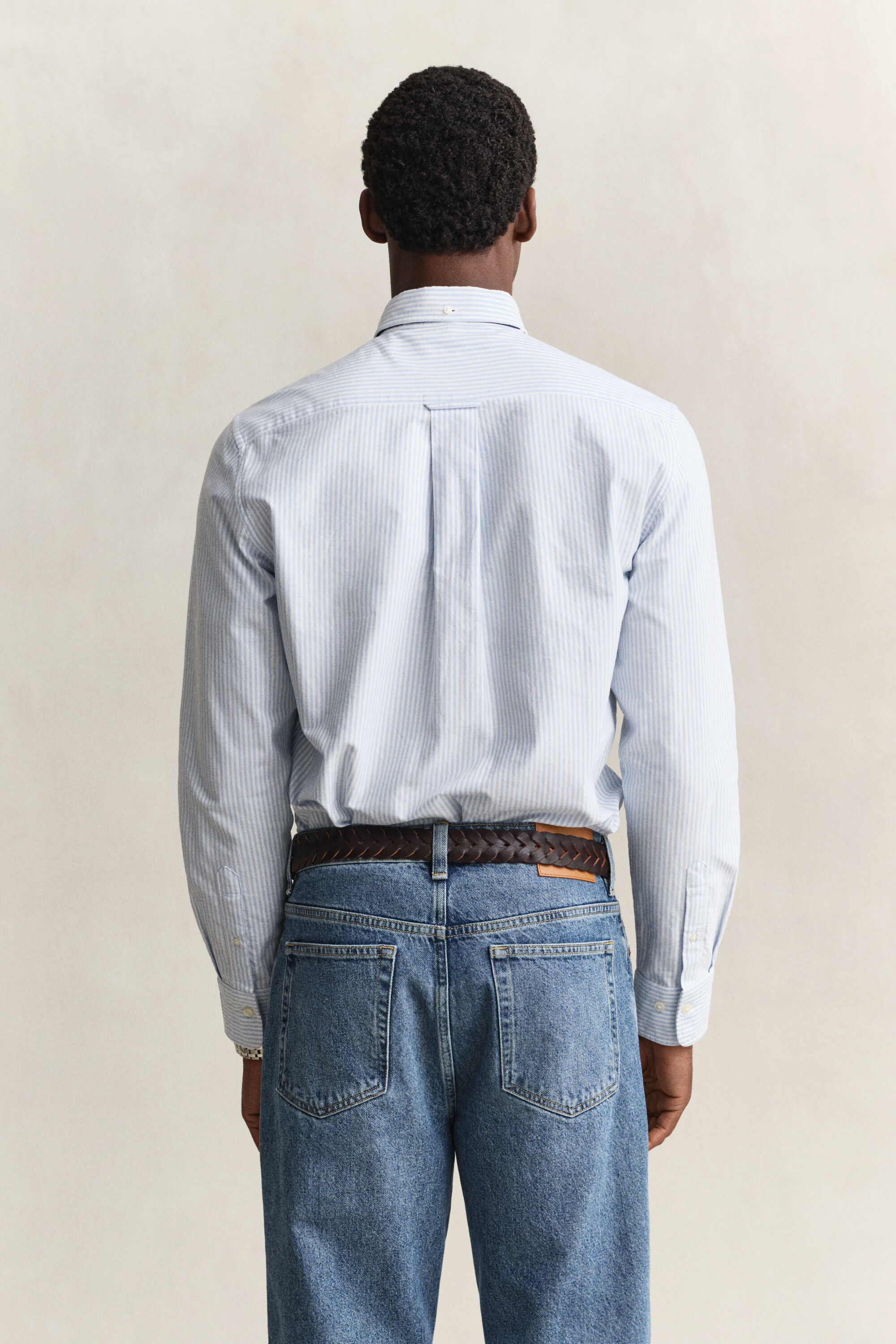 Banker Stripe Classic Oxford Shirt