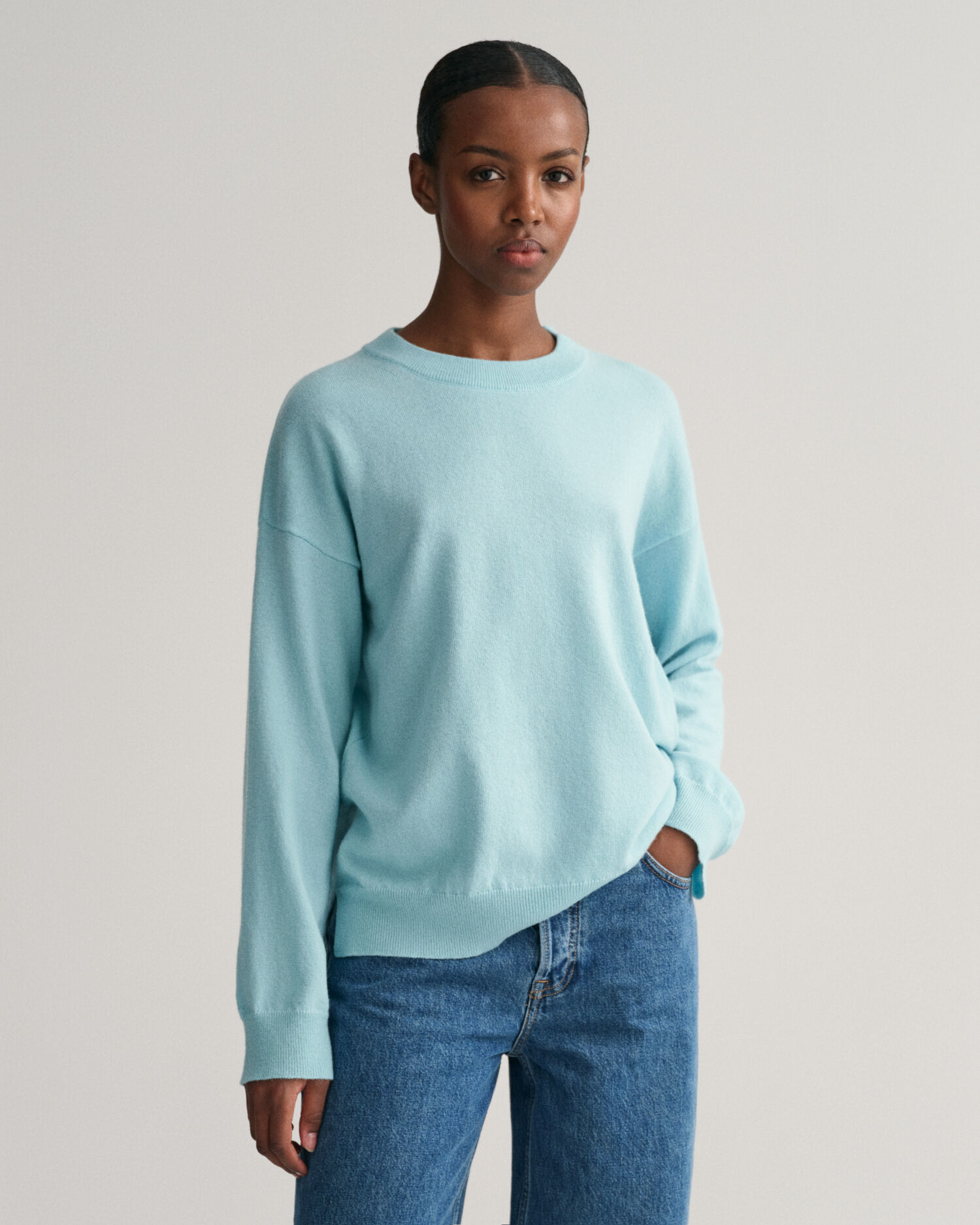 Gant super fine discount lambswool crew sweater