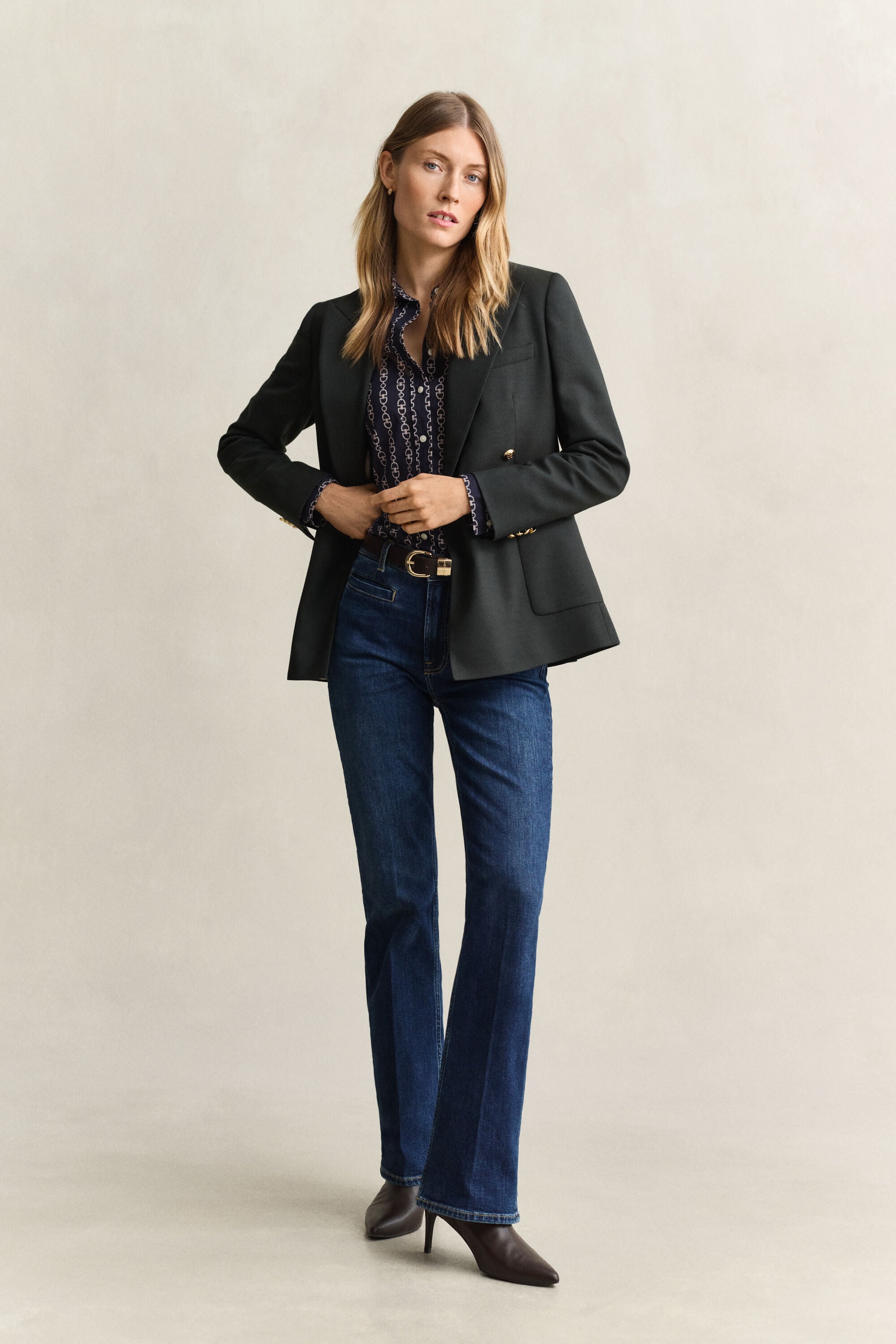 Printed Cotton Voile Shirt