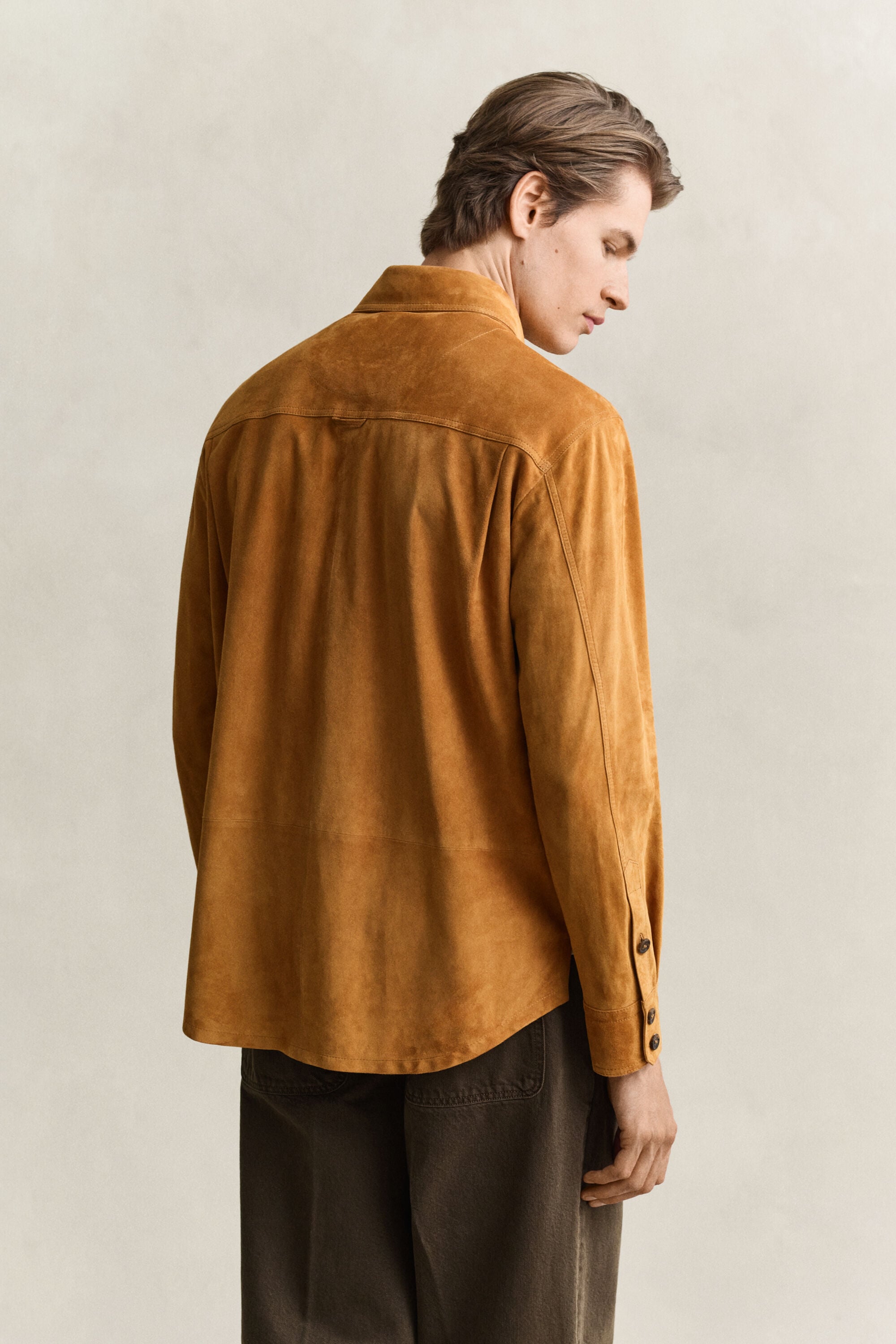 Suede Overshirt