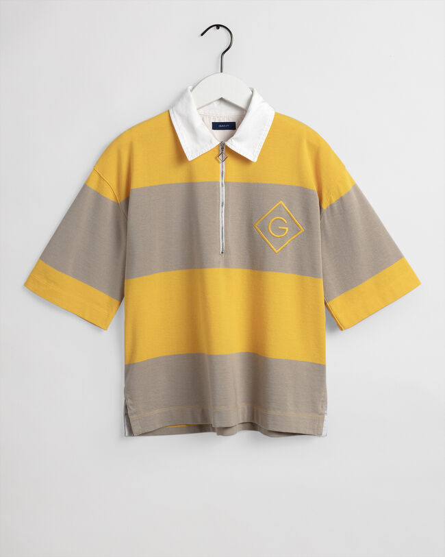 Zip Short Sleeve Heavy Rugger