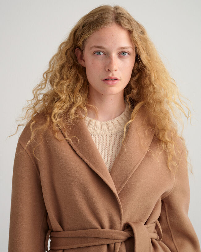 Handstitched Belted Blazer