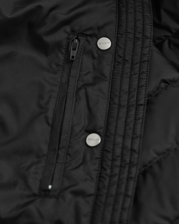 Light Down Jacket — BLACK