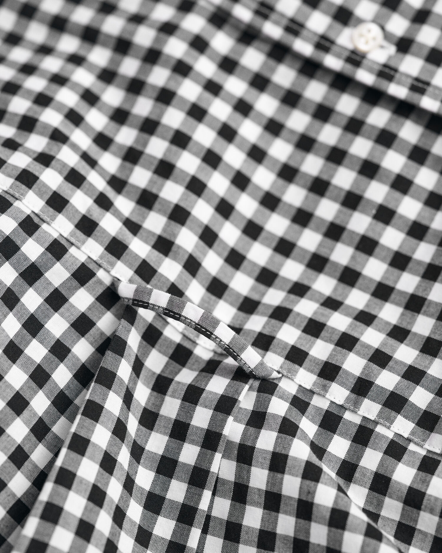 Regular Fit Classic Gingham Poplin Shirt