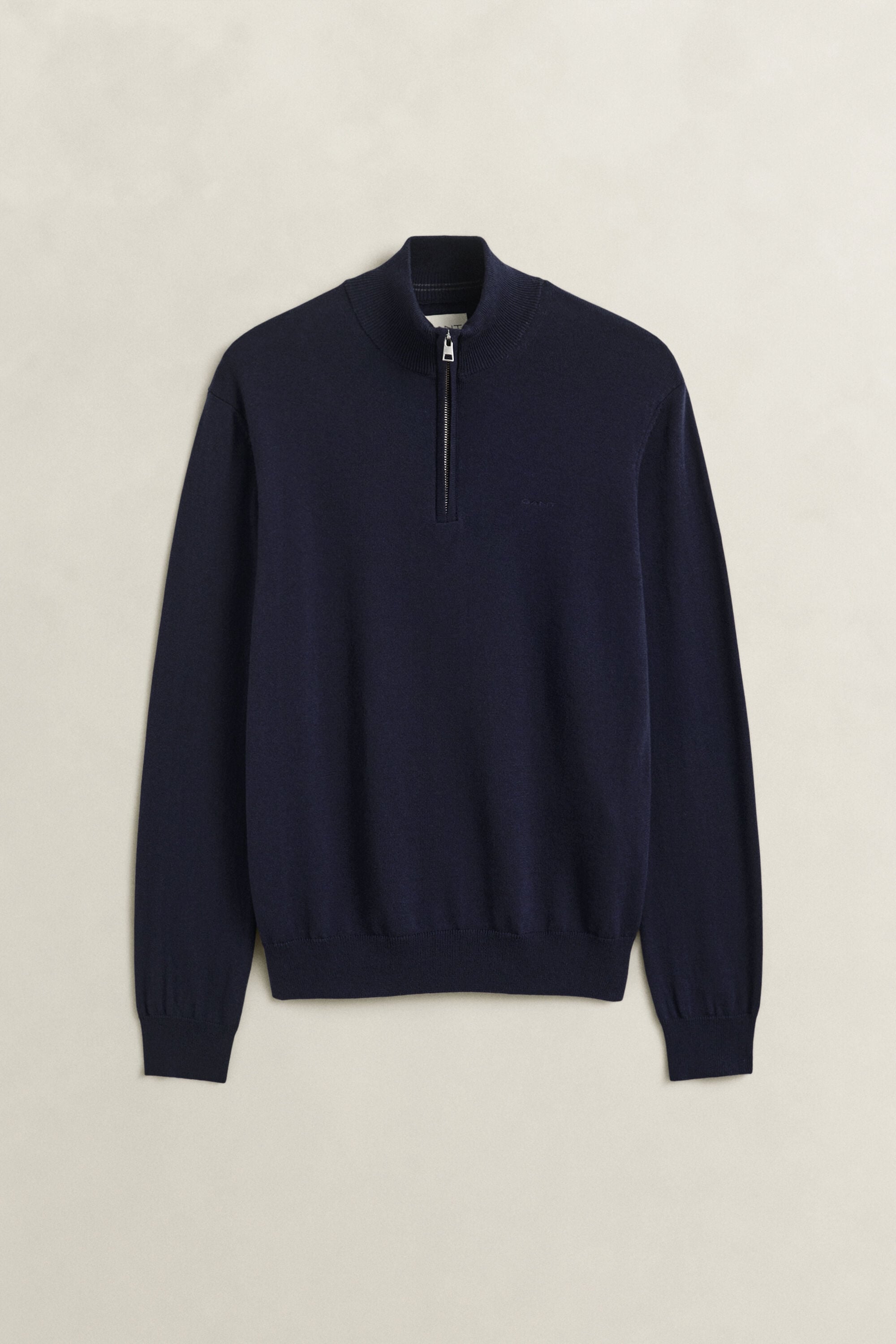 Cotton Wool Half-Zip Sweater