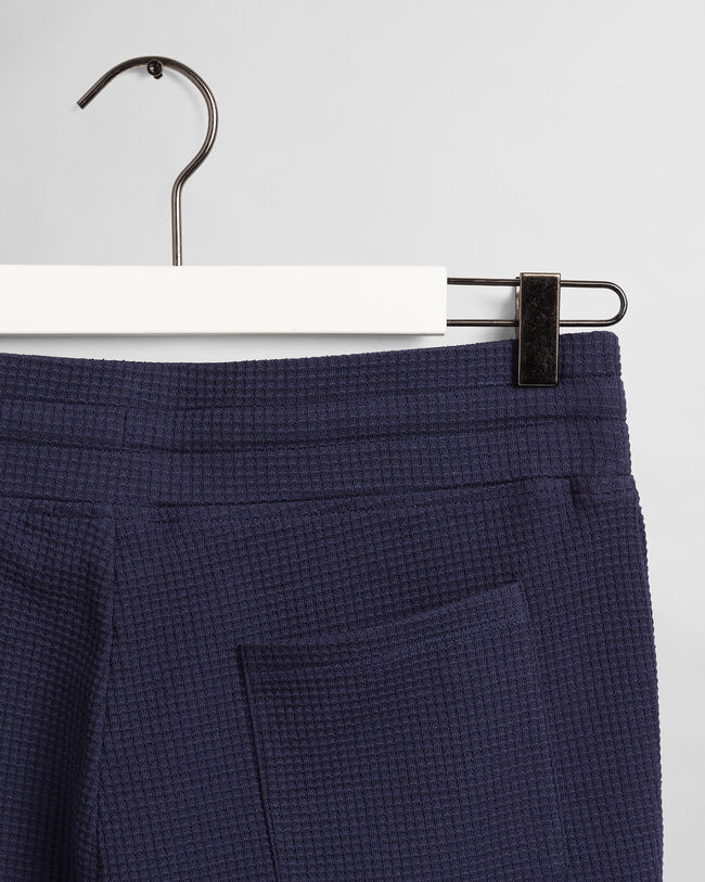 Pure Prep Waffle Sweat Shorts