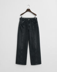 Relaxed Fit Straight Seam Jeans