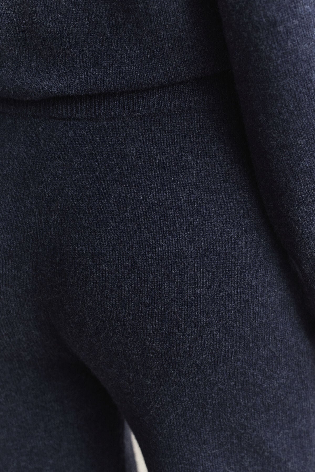 Wool Cashmere Blend Pants — EVENING BLUE