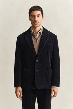 Corduroy Suit Jacket — EVENING BLUE 6