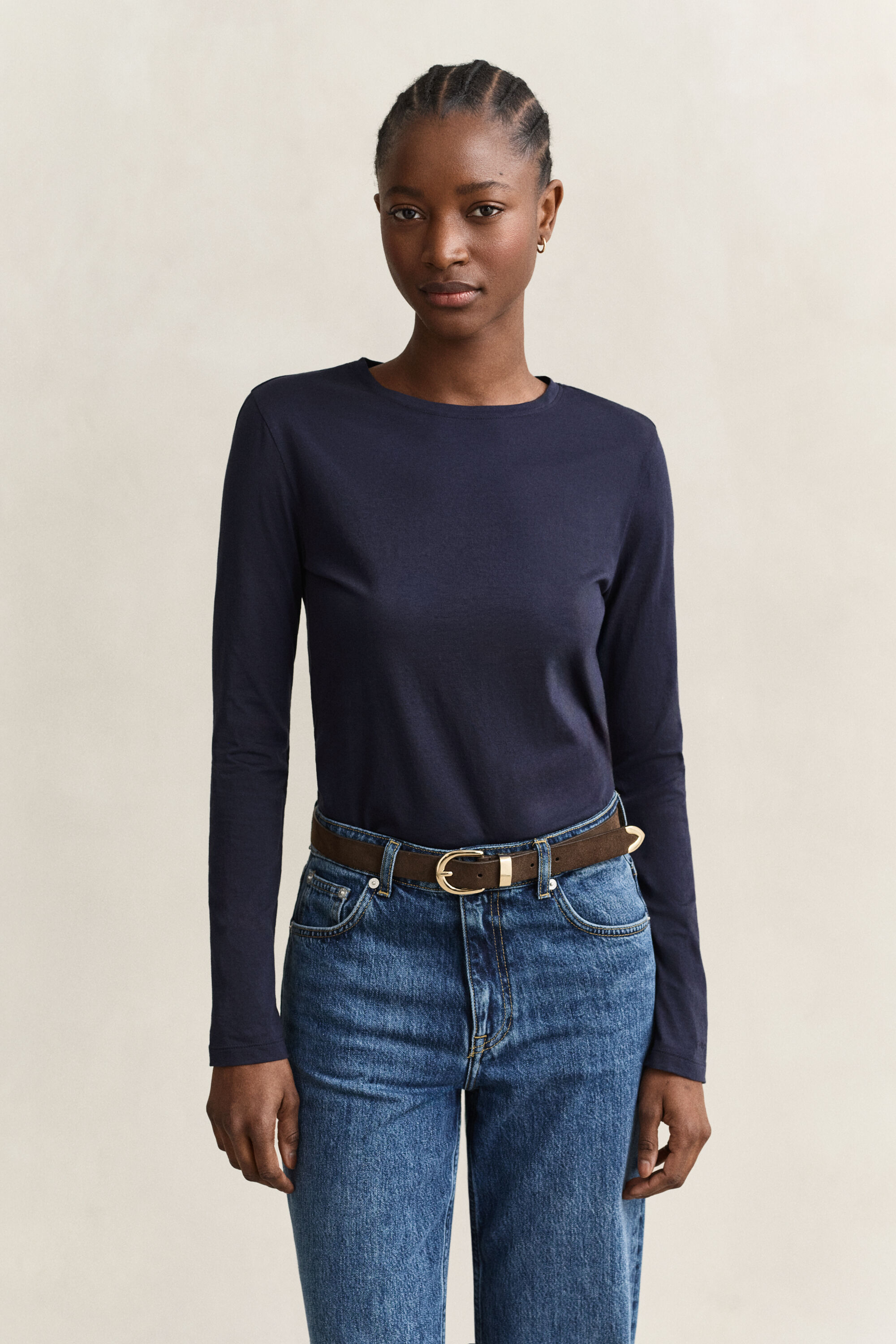 Light Cotton Long Sleeve T-Shirt