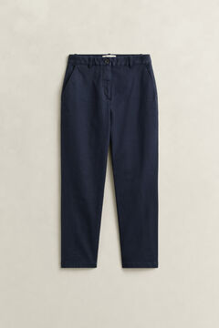 Classic Slim Chinos — EVENING BLUE 1