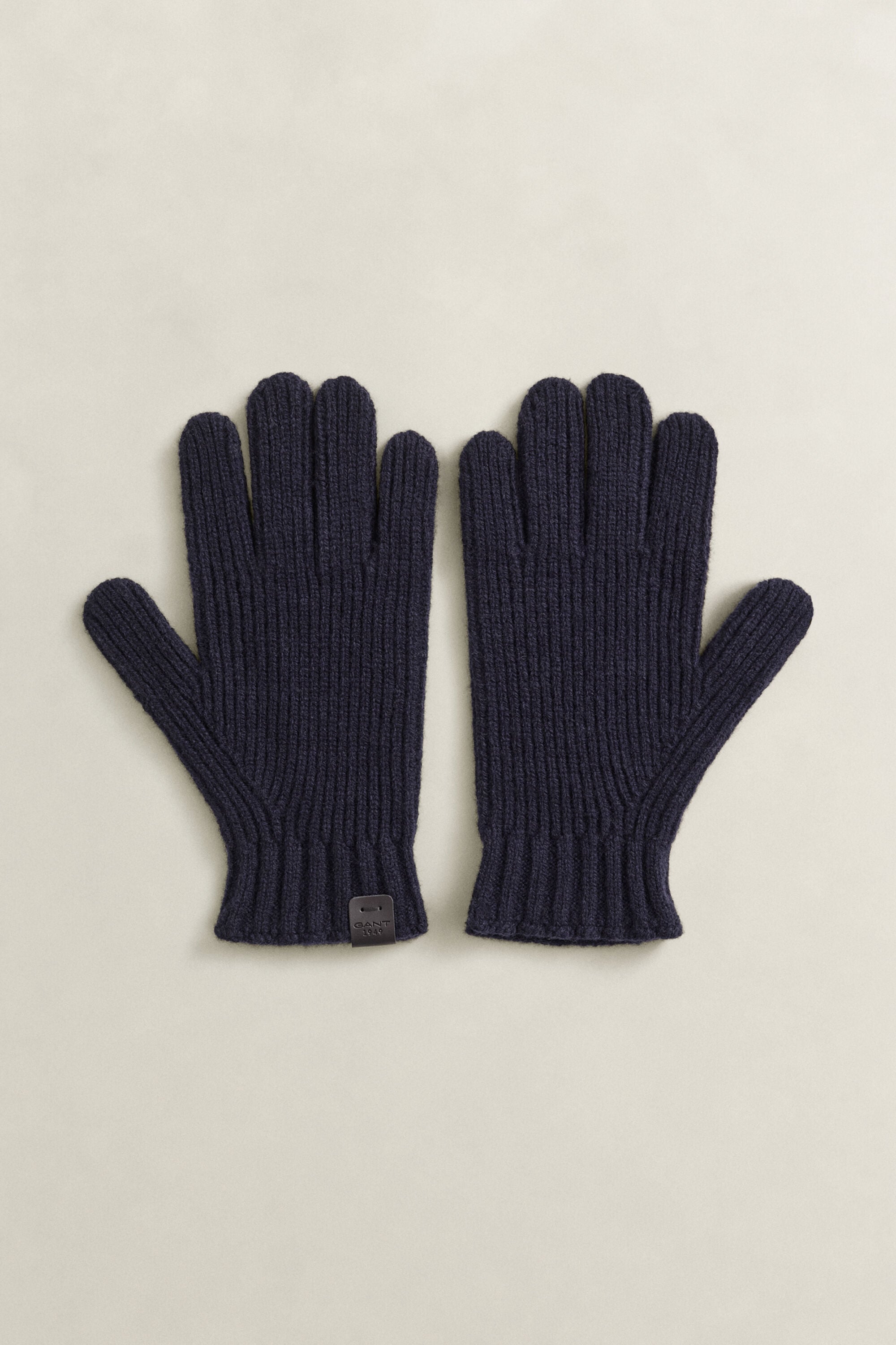 Lambswool Gloves — EVENING BLUE