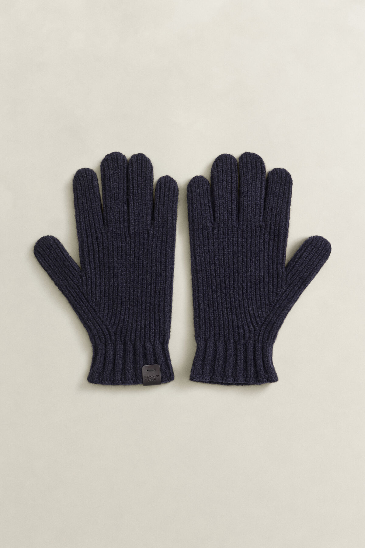 Lambswool Gloves — EVENING BLUE