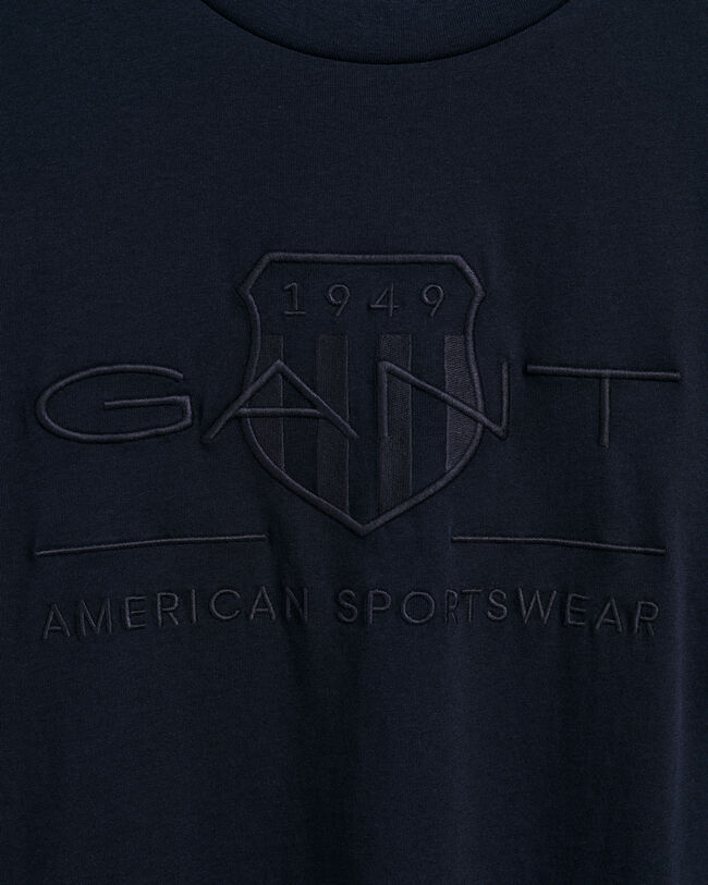 Tonal Shield Long Sleeve T-Shirt