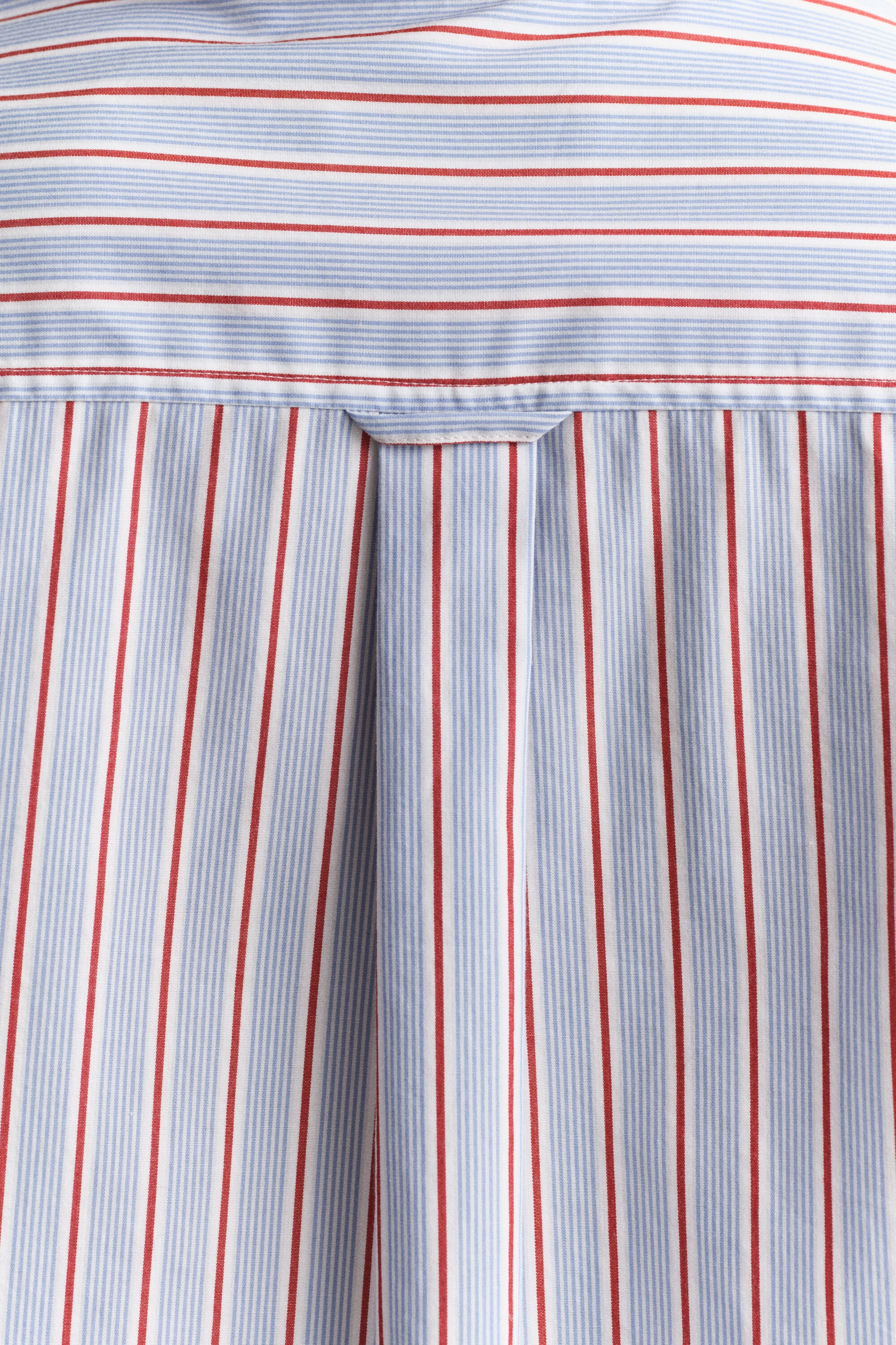 Regular Fit Striped Classic Poplin Shirt