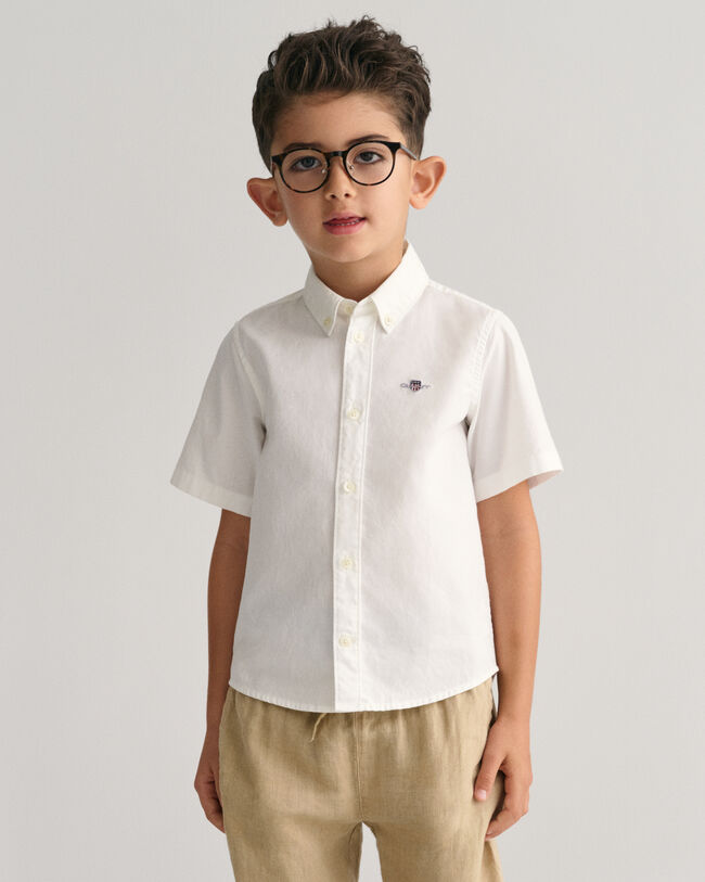 Kids Oxford Short Sleeve Shirt