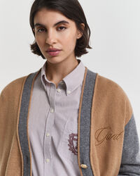 GANT Varsity V-Neck Cardigan