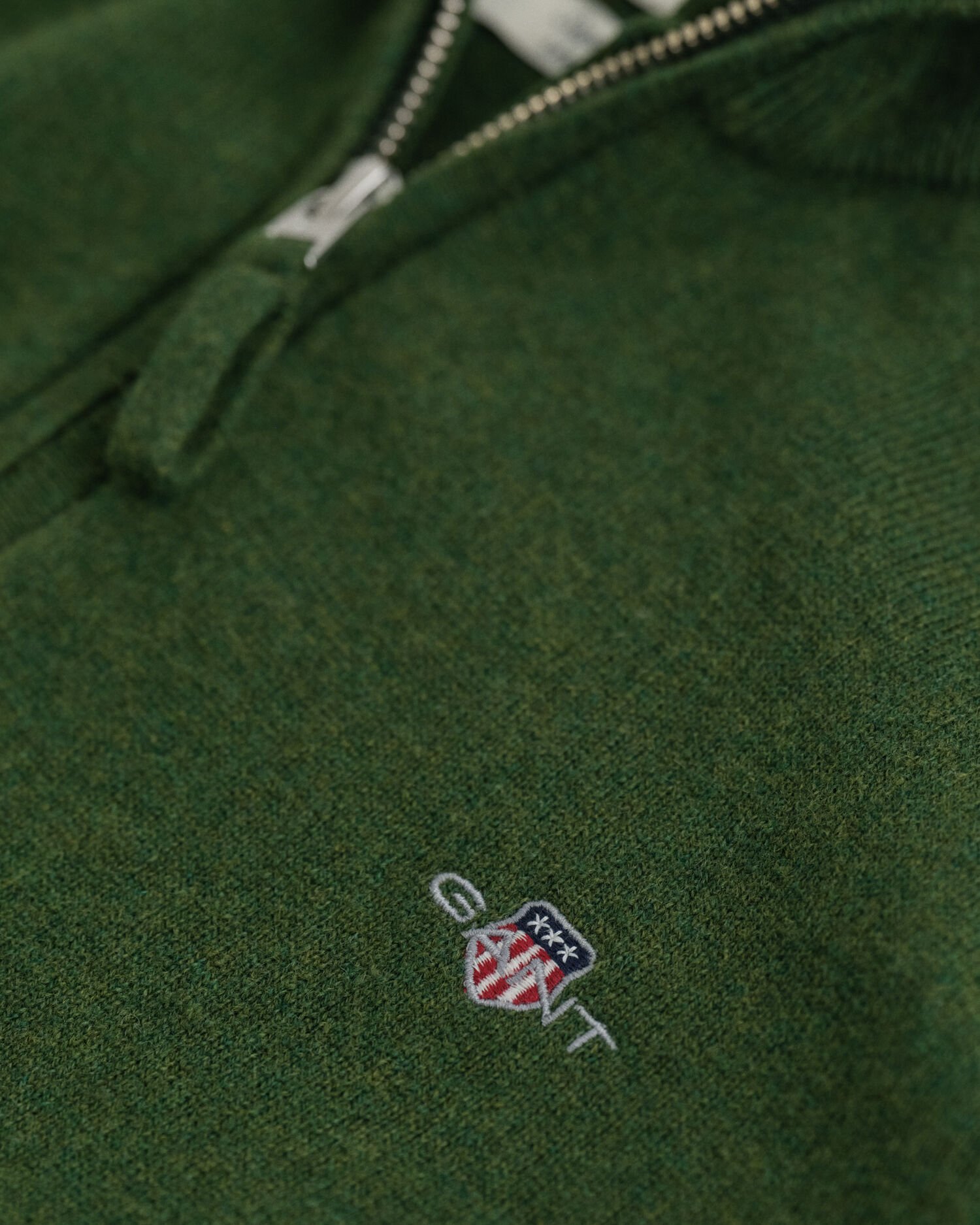 Superfine Lambswool Half-Zip Sweater - GANT