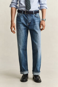 Archive Wash Jeans — DARK BLUE BROKEN IN 5