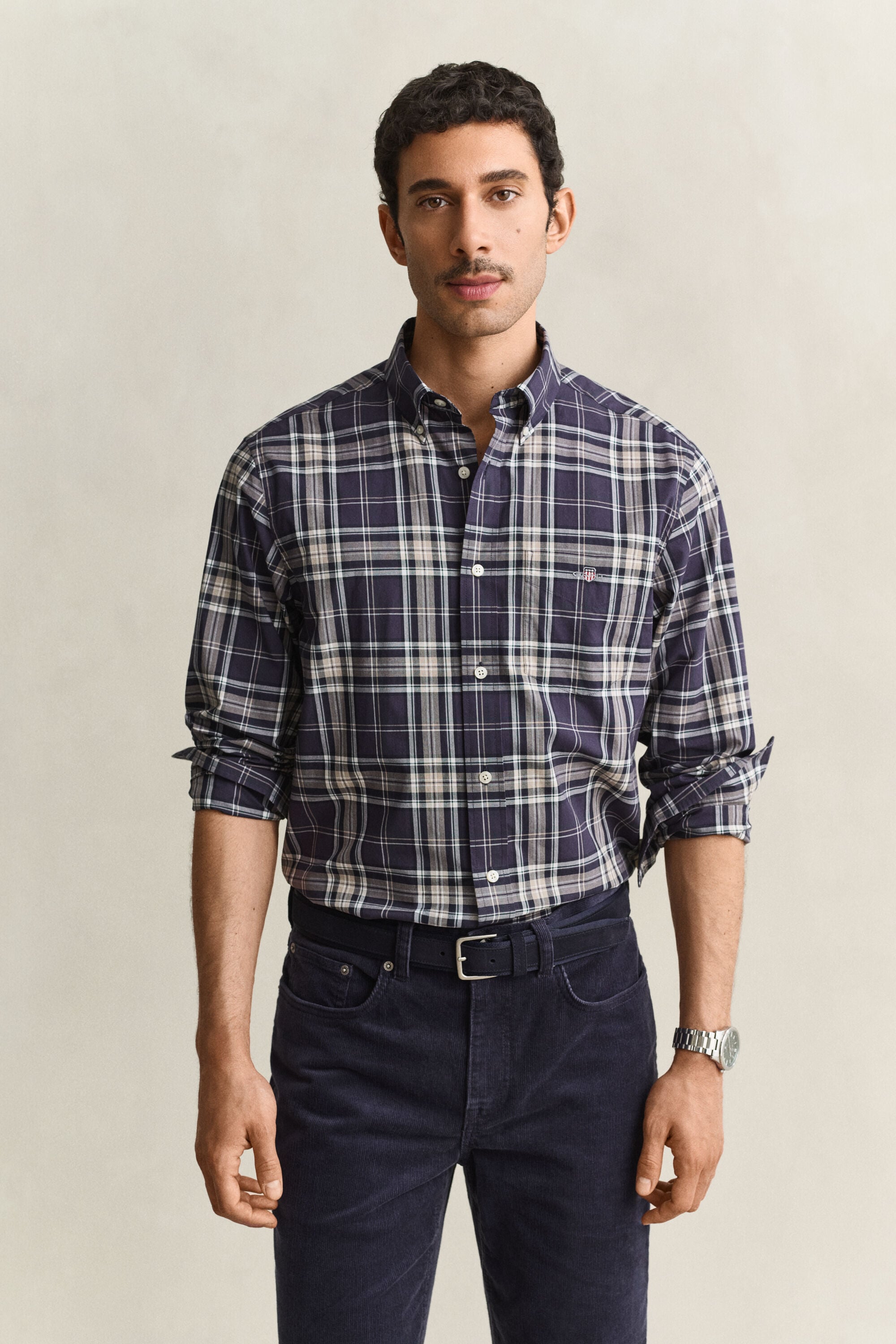 Checked Poplin Shirt