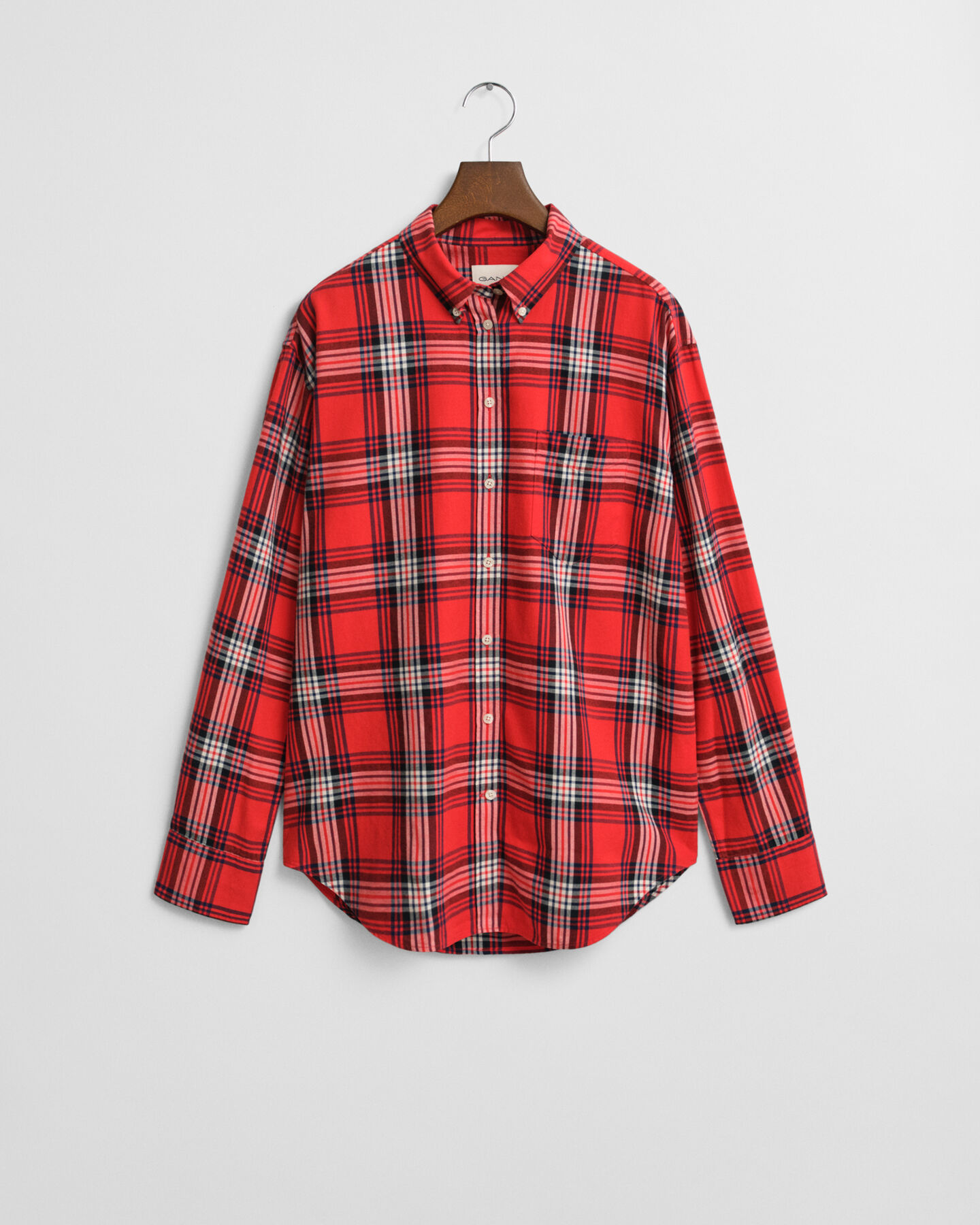 Relaxed Fit Checked Flannel Shirt