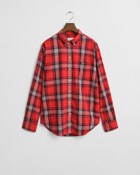 Relaxed Fit Checked Flannel Shirt
