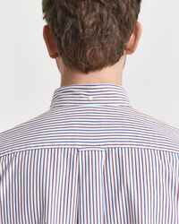 Regular Fit Striped Classic Poplin Shirt
