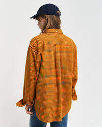 Relaxed Fit Houndstooth Shirt